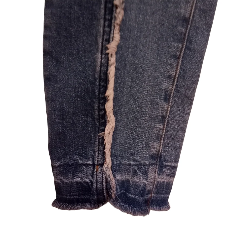 Fashion Nova Patchwork Colorblock Jeans Medium Wash Colored Denim - Picture 5 of 9